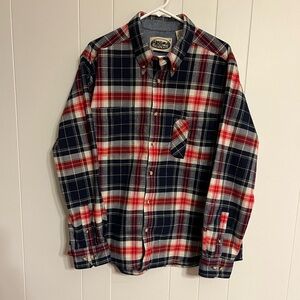 Backpacker long sleeve flannel‎ size XXL